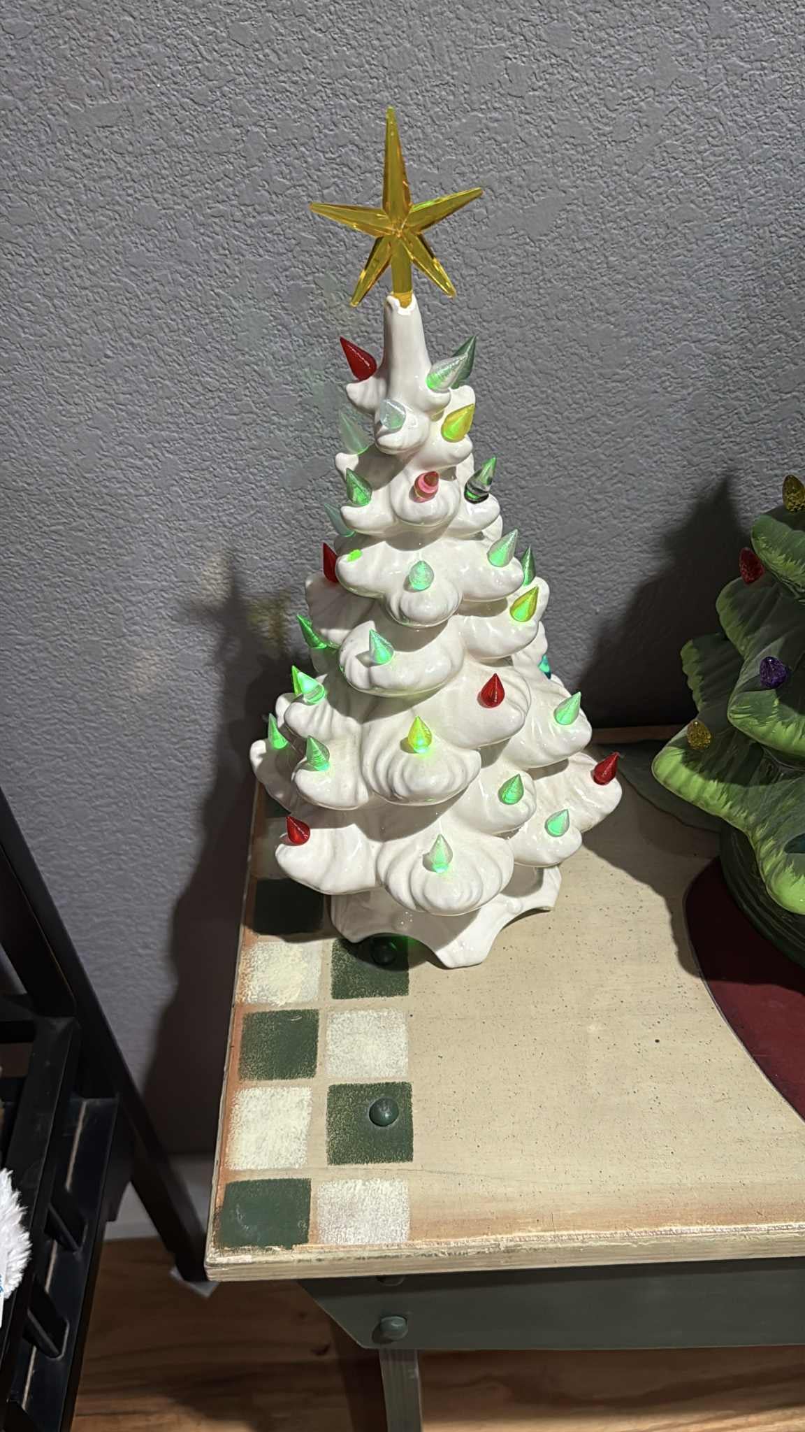 Ceramic Christmas Tree Light 3d model