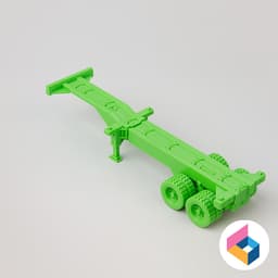Foldable Trailer Frame for Peterbilt 379 3d model