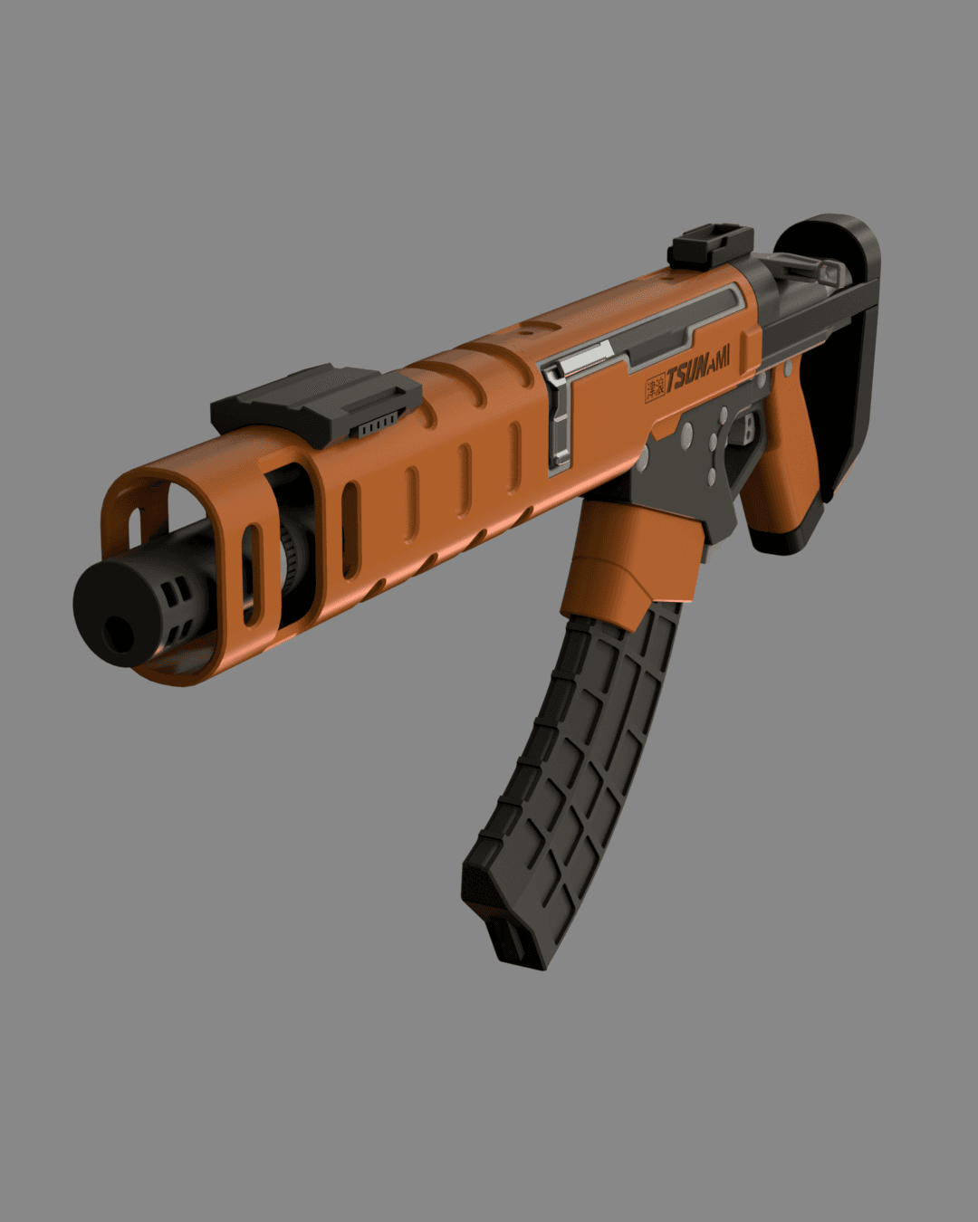 Kyubi Neon - Tsunami Kyubi Variant | Cyberpunk 2077 3d model