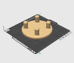 Wooden Texture Planter Riser 3d model