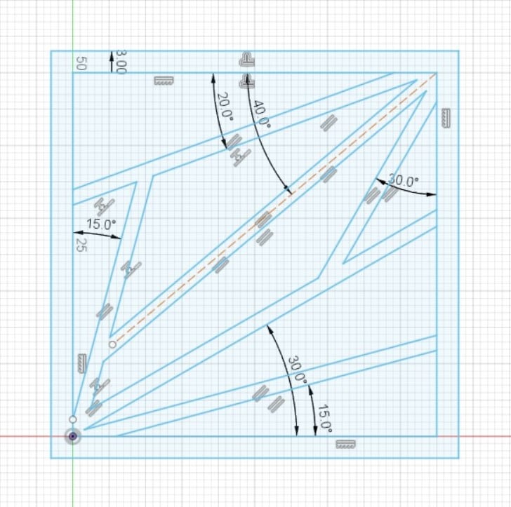 Overhang Stress Frame 3d model