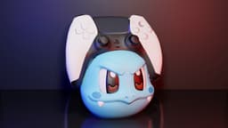 Wartortle Controller Holder 3d model