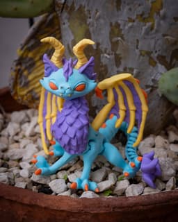Twisty Cat Dragon 3d model
