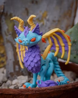Twisty Cat Dragon 3d model