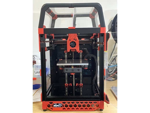 Voron 0.1 Tophat Riser - Assembled to Printer - 3d model