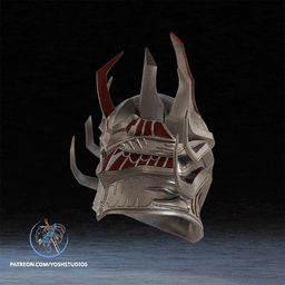 Daedric Helmet 3D Printer STL File 3d model