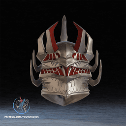 Daedric Helmet 3D Printer STL File 3d model