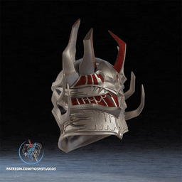 Daedric Helmet 3D Printer STL File 3d model
