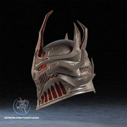 Daedric Helmet 3D Printer STL File 3d model