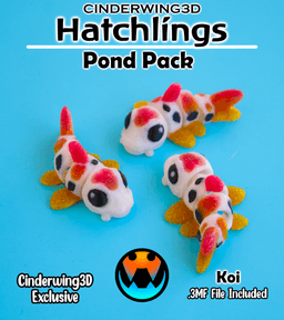 Koi - Hatchling 3d model