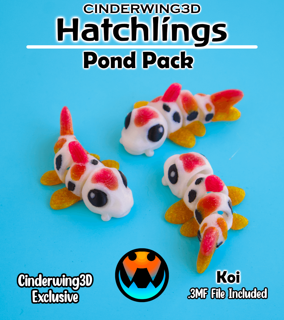 Koi - Hatchling 3d model
