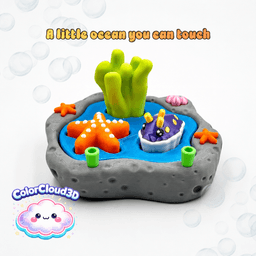 TIDE POOL TREASURES CLICKER SET 3d model
