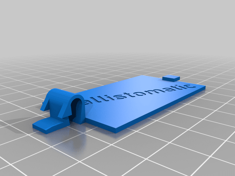 Battery Cover 3d model