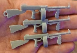 Tommy Gun -The Keychain 3d model