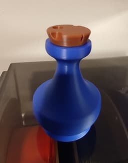 Potion Bottle and Vial Set 3d model