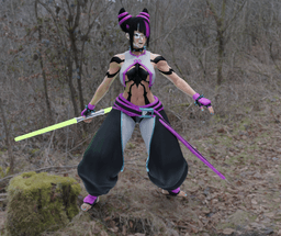 Juri Force User v2 3d model