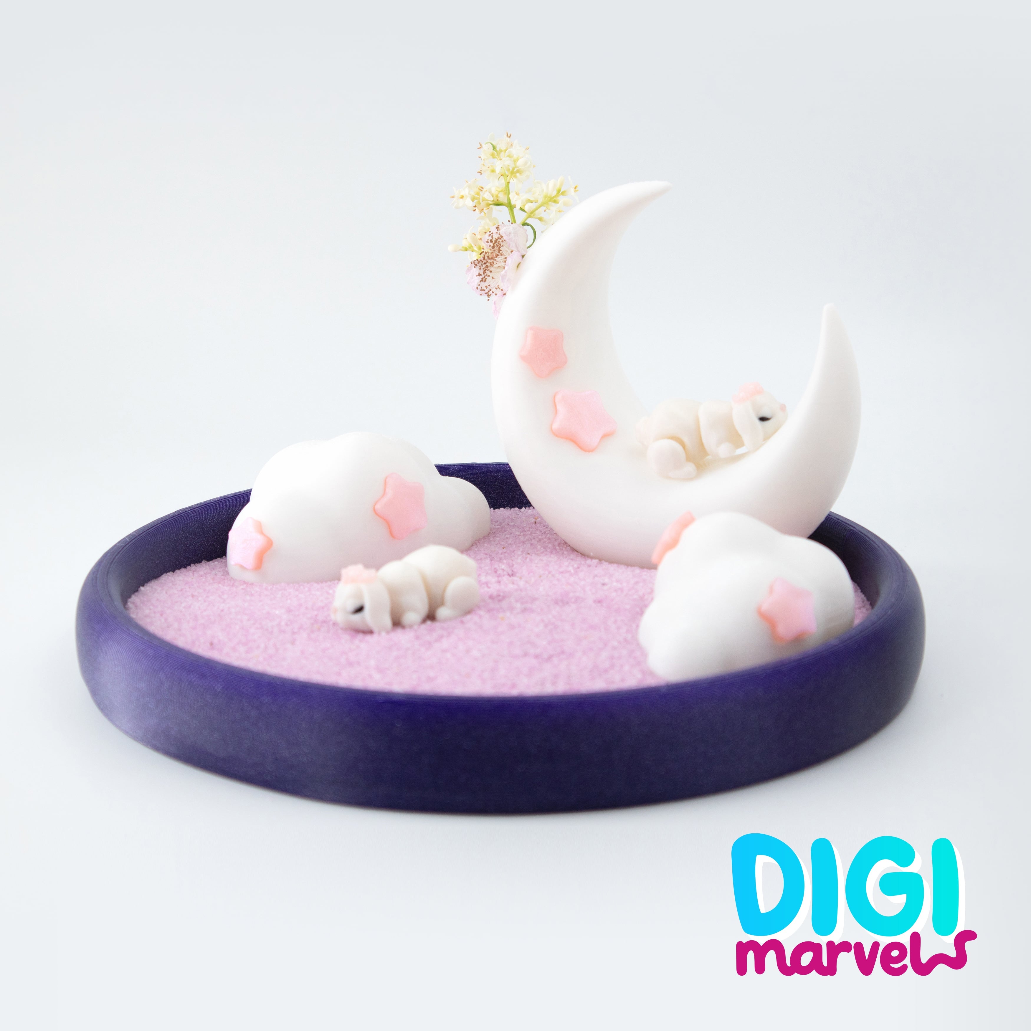Moon Zen Garden 3d model