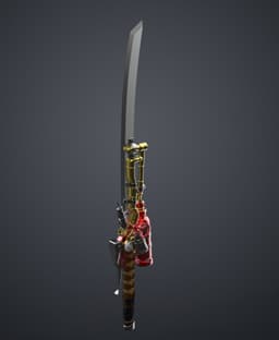 Shishkebab Katana – Fallout 4 3d model