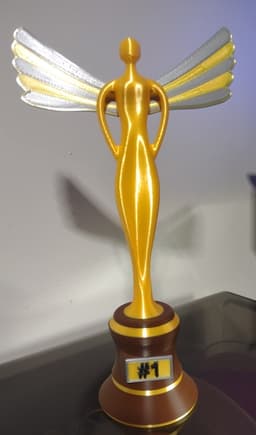Mid-Century Modern Trophy 3d model
