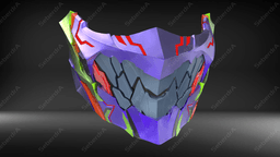 Unit1 - Mecha Mask 3d model