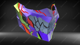 Unit1 - Mecha Mask 3d model