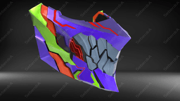 Unit1 - Mecha Mask 3d model