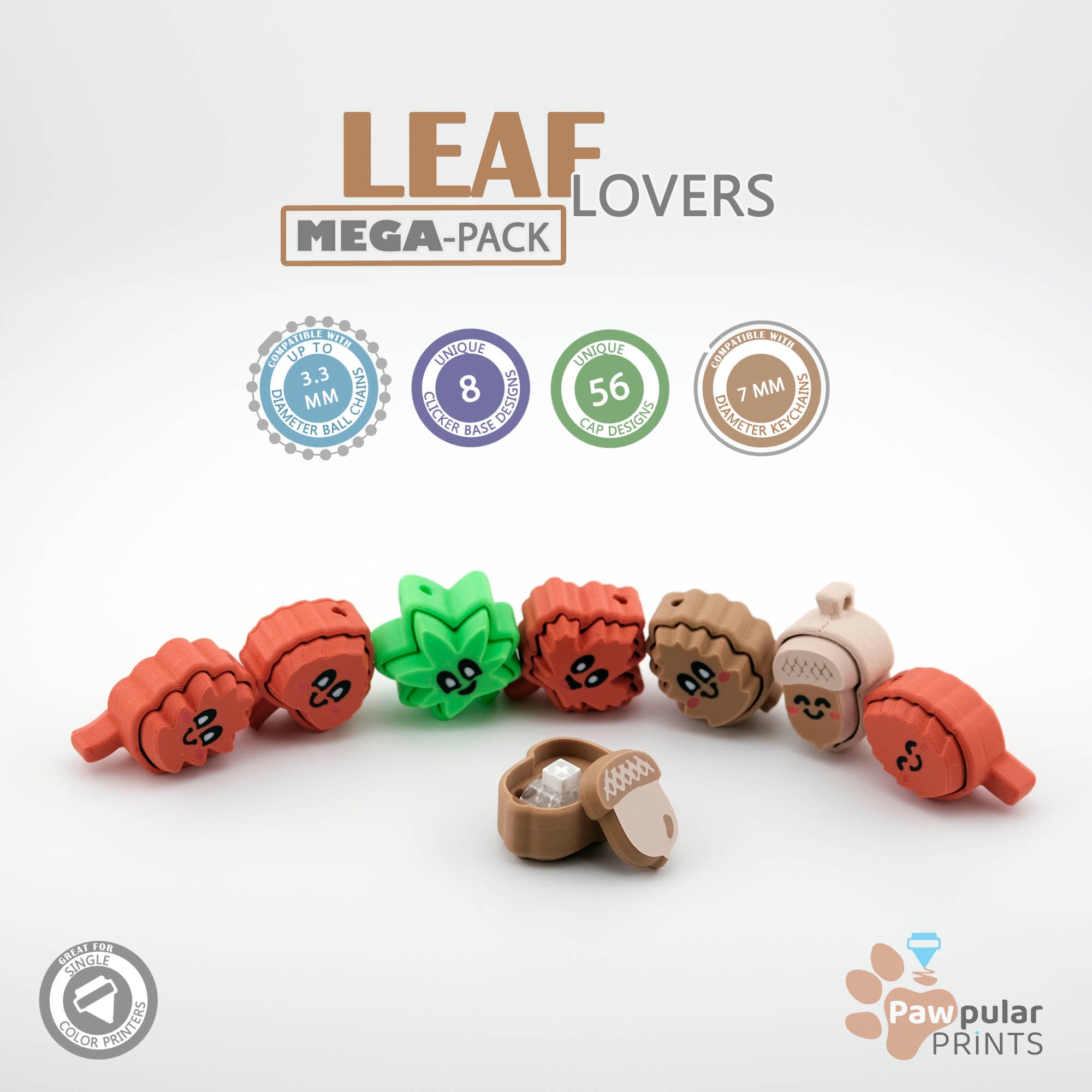 Leaf Lovers Mega-Pack 3d model