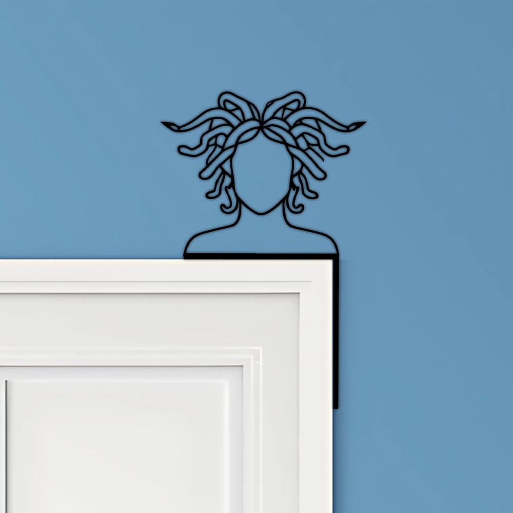 Medusa Door Corner Decor 3d model
