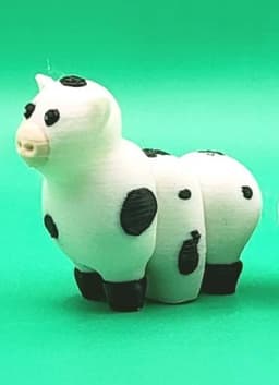Articulated Cow - Mr. Moo Moo 3d model