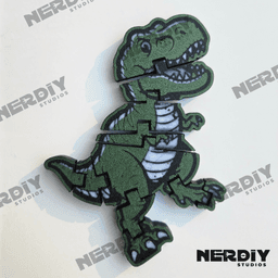 Flex-Dino Trio 3d model