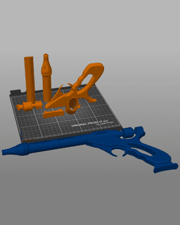 Jango Fett's WESTAR-34 Blaster - Star Wars 3d model