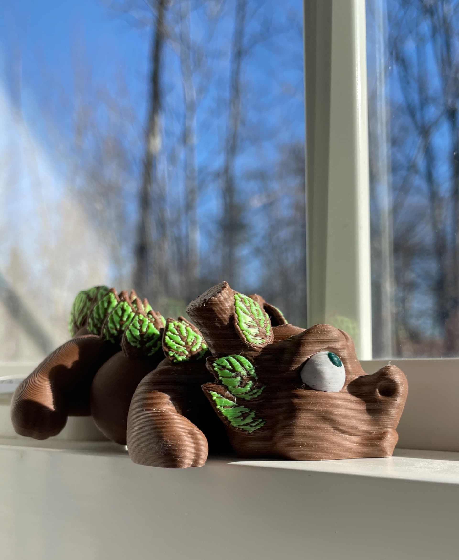 Sprout, Baby Wood Dragon 3d model