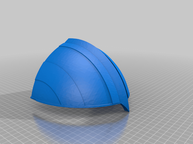 Thor Mandalorian helmet 3d model