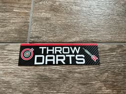 Throw Darts – Dart Throw Line / Oche Marker 3d model