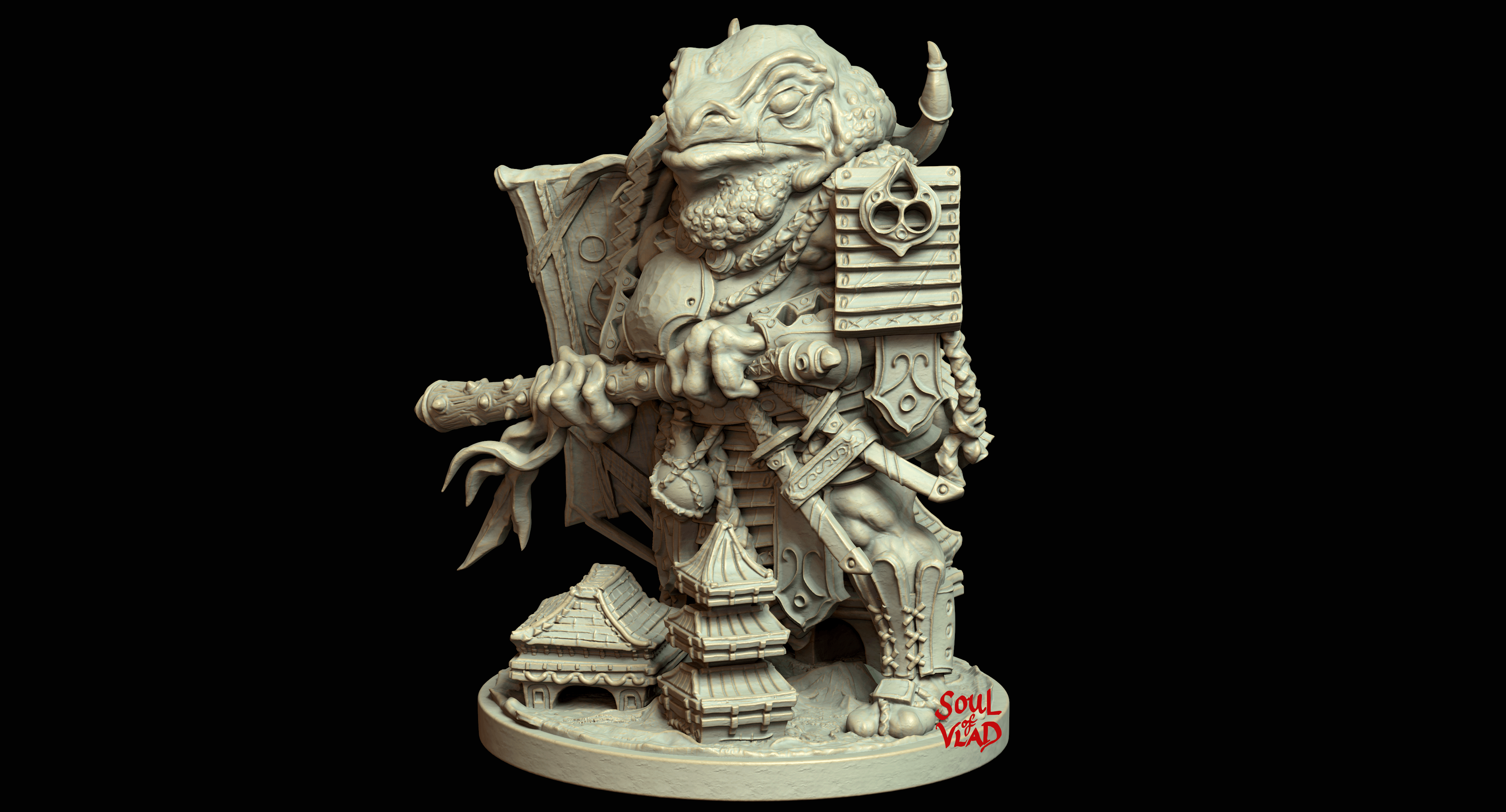 Kanabō Toad 3d model