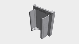 HP1 - Remote Control Holder - AC / Heat Pump 3d model
