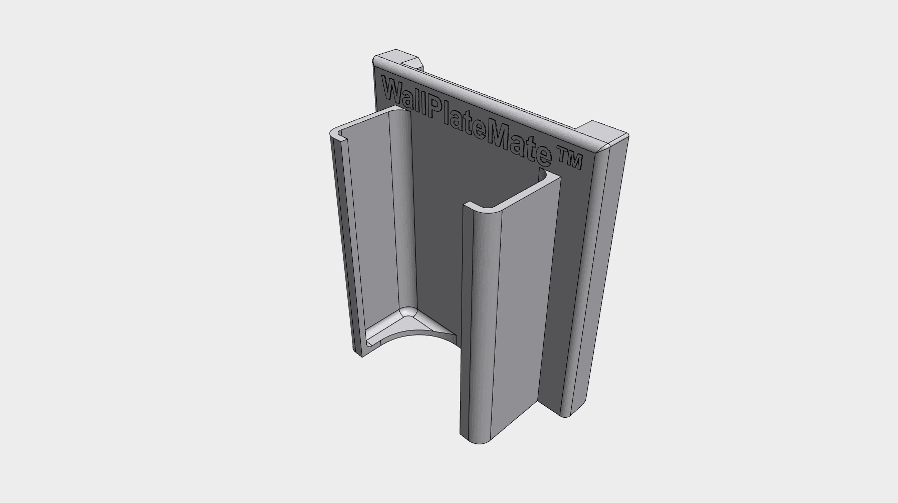 HP1 - Remote Control Holder - AC / Heat Pump 3d model