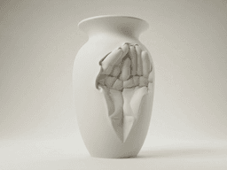 The Silent Prayer Vase 3d model
