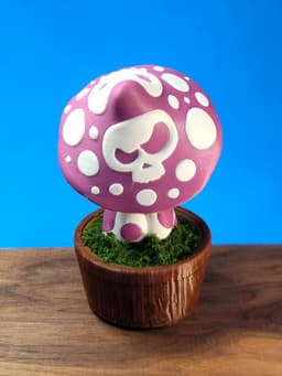 Skull Mushroom storage.stl 3d model