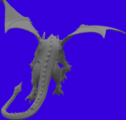 Velchron, the Clockwork Dragon – 3D Printable Miniature 3d model