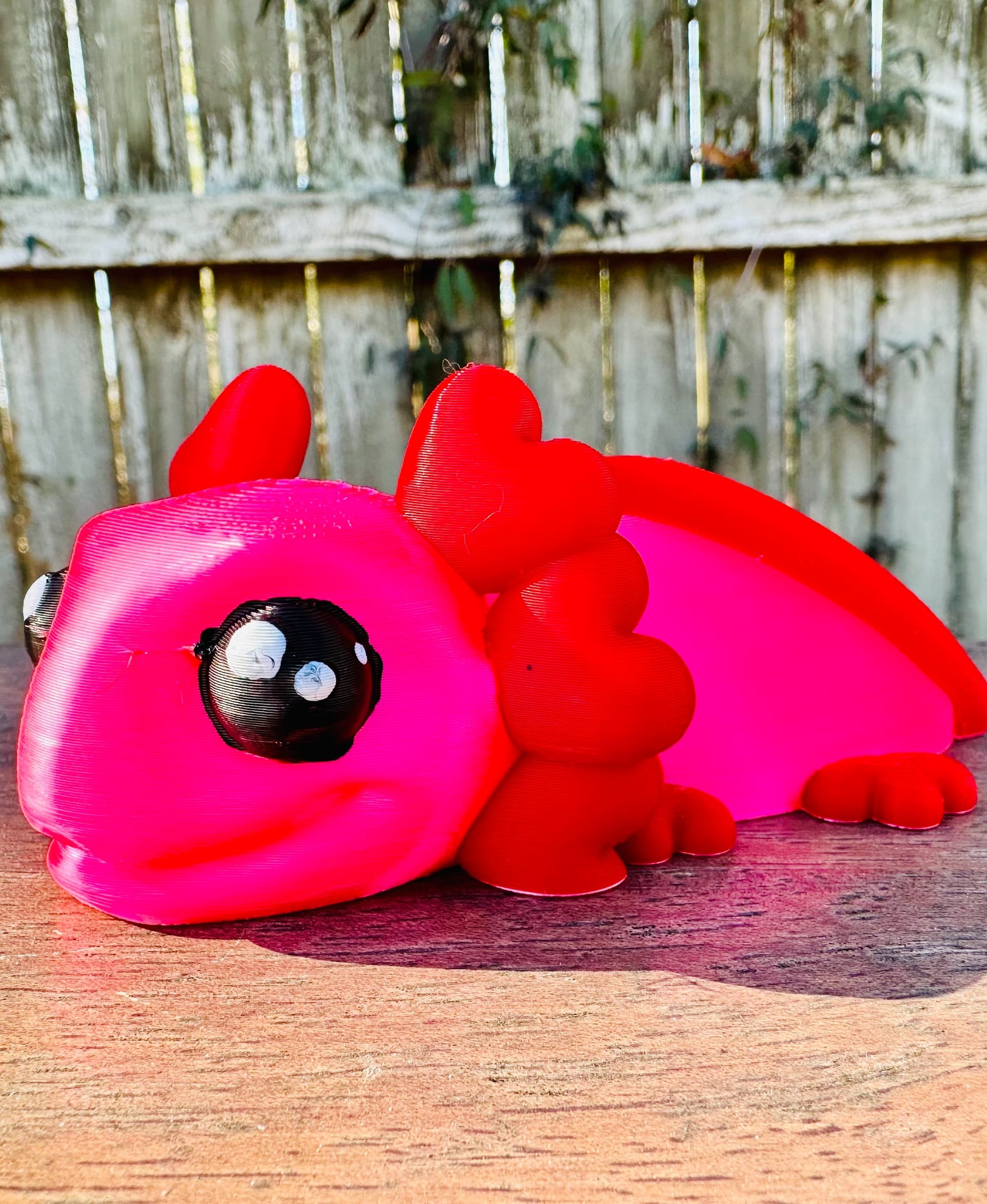 Alotl Love, Little Heart Axolotl 3d model