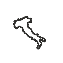 Italy Cookie Cutter STL File - 4 inches 3d model