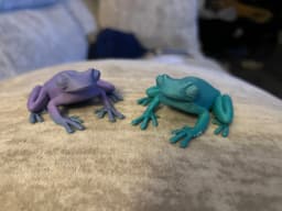 Funky Frog Figure 3d model