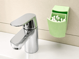 Tilt Box Bathroom Organizer 3d model