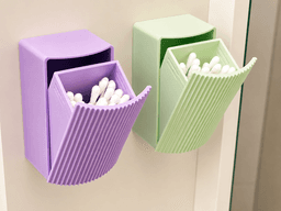 Tilt Box Bathroom Organizer 3d model