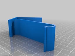 Airplane tray table iPhone 7/8 plus phone holder 3d model