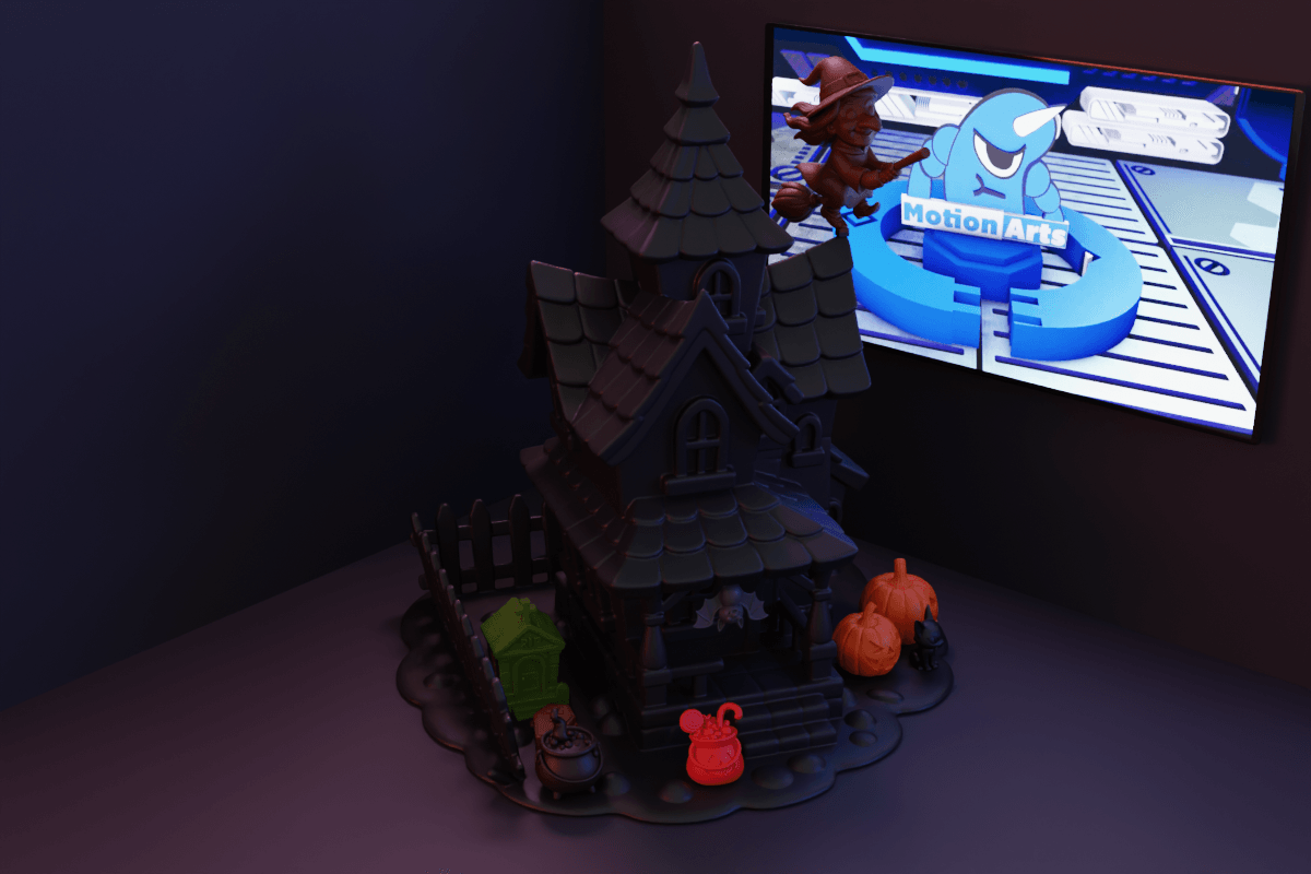 Diorama Halloween.stl 3d model