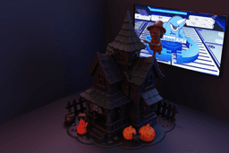 Diorama Halloween.stl 3d model