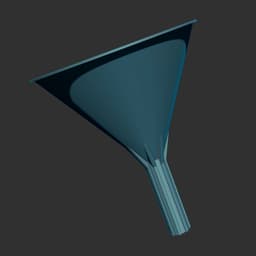 Simple funnel 3d model