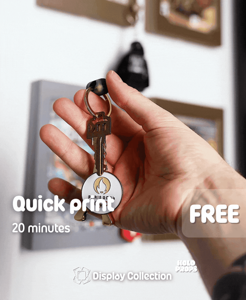 Magnetic Keychain for the Display Collection 3d model